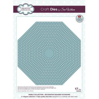Creative Expressions Decorative Craft Dies - Squared Octagons