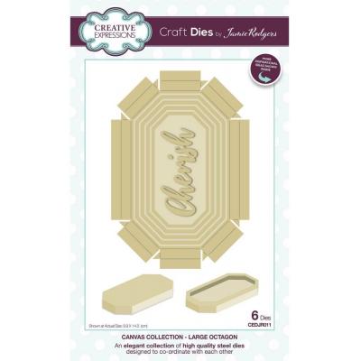 Creative Expressions Canvas Collection Dies - Large Octagon