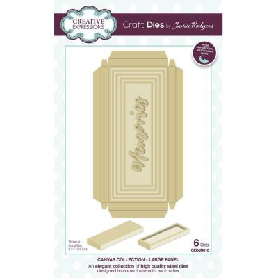 Creative Expressions Canvas Collection Dies - Large Panel