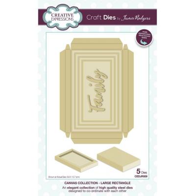 Creative Expressions Canvas Collection Dies - Large Rectangle