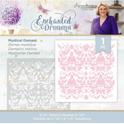 Crafter's Companion Enchanted Dreams Stencil - Mystical Damask