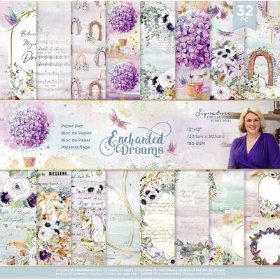 Crafter's Companion Enchanted Dreams Designppier - Paper Pad