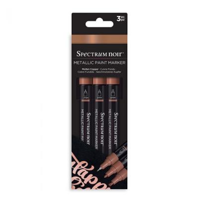 Spectrum Noir Metallic Paint Markers - Molten Copper