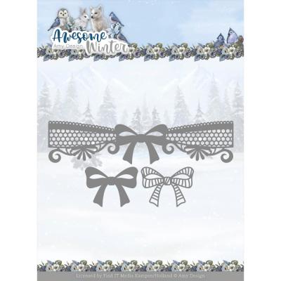 Find It Trading Amy Design Awesome Winter Die - Lace Bow