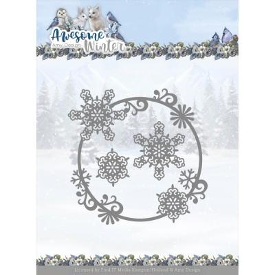 Find It Trading Amy Design Awesome Winter Die - Swirl Circle
