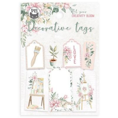 Piatek Let Your Creativity Bloom Die Cuts - Tags
