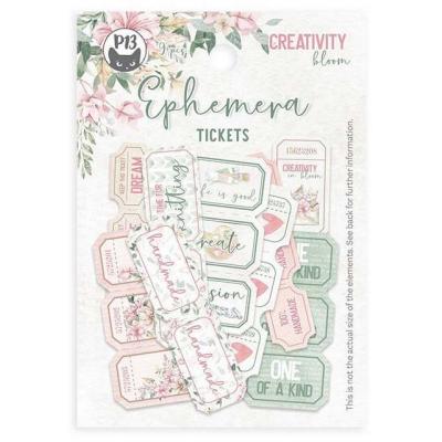 Piatek Let Your Creativity Bloom Die Cuts - Tickets