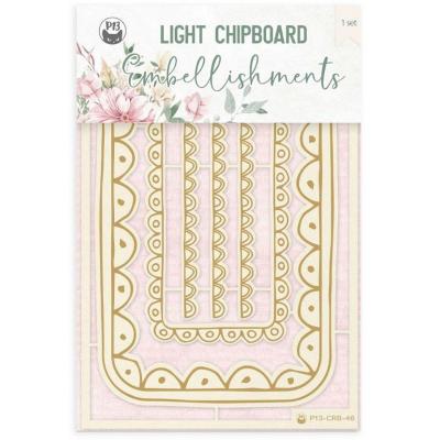 Piatek Let Your Creativity Bloom Embellishments - Scallop Frames