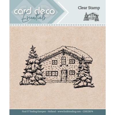 Find It Trading Jeanine´s Art Winter Charme Clear Stamp - Cottage