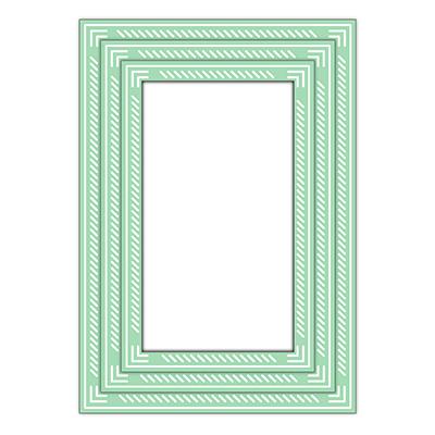 LDRS Creative Dies - Diagonal Stitched Layered Frames