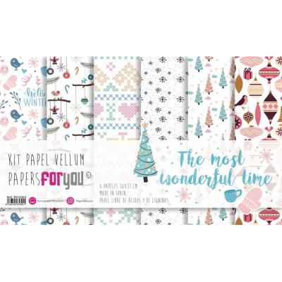 Papers For You Vellum Paper Pack - The Most Wonderful Time
