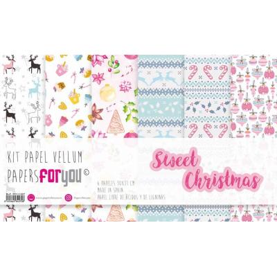 Papers For You Vellum Paper Pack - Sweet Christmas