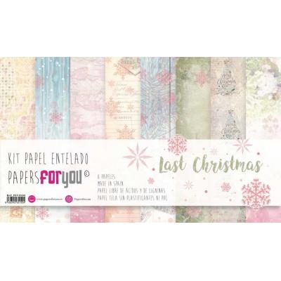 Papers For You Canvas Scrap Pack Leinwandpapier - Last Christmas