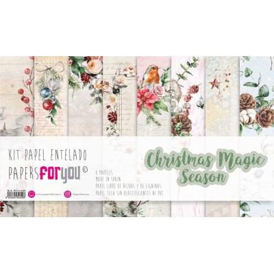 Papers For You Canvas Scrap Pack Leinwandpapier - Christmas Magic Season