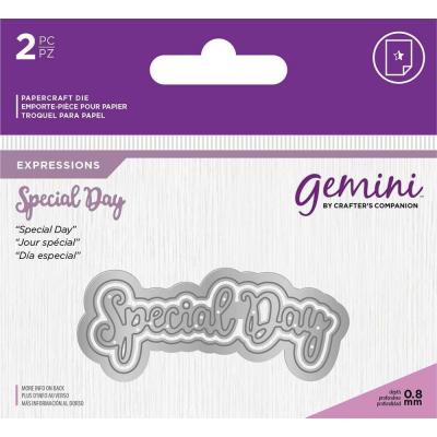 Gemini Expressions Dies - Special Day