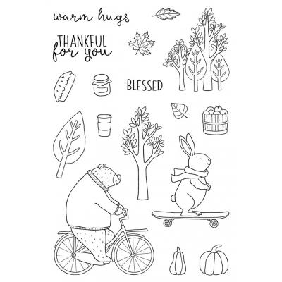 Jane's Doodles Clear Stamps - Warm Hugs