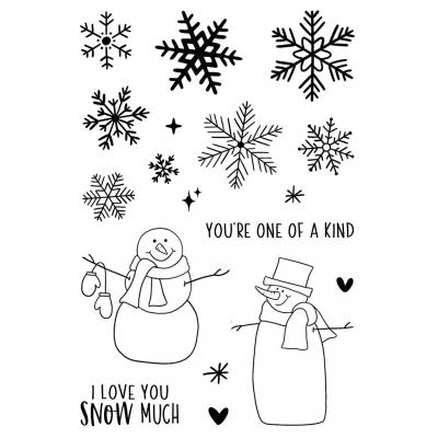 Jane's Doodles Clear Stamps - Snowflakes