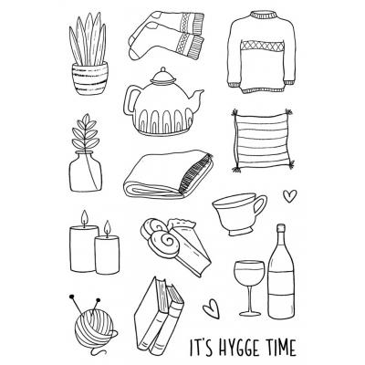 Jane's Doodles Clear Stamps - Hygge Time