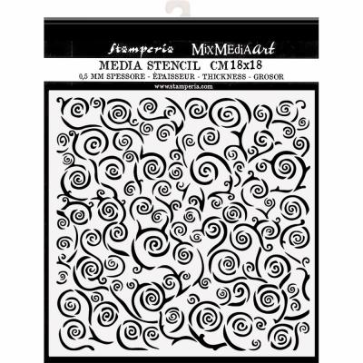 Stamperia Klimt Stencil - Spiral Pattern