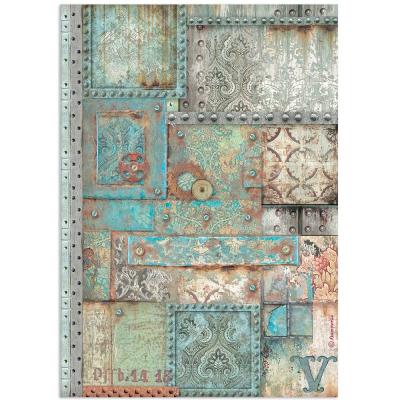 Stamperia Lady Vagabond Lifestyle Rice Paper - Metal Plates