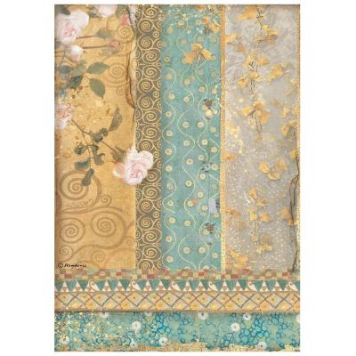 Stamperia Klimt Rice Paper - Gold Ornaments