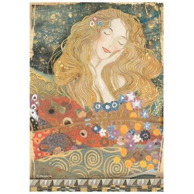 Stamperia Klimt Rice Paper - From The Beethoven Frieze