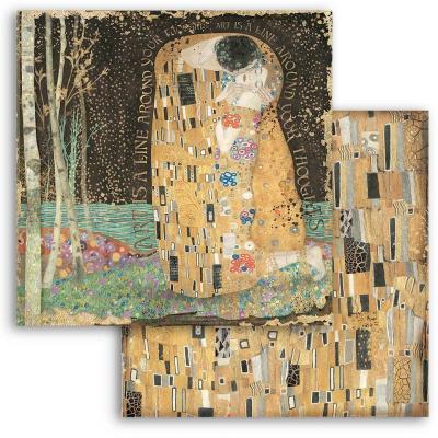 Stamperia Klimt Designpapier - The Kiss