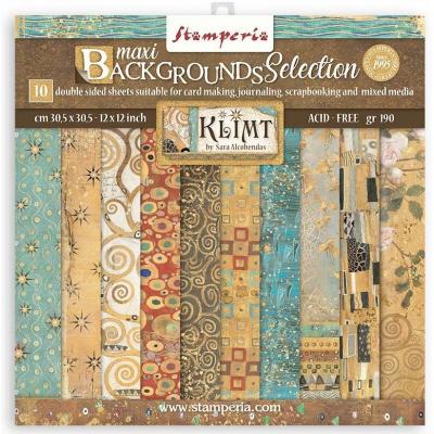 Stamperia Klimt Designpapier - Paper Pack