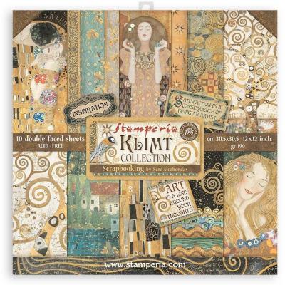 Stamperia Klimt Designpapier - Paper Pack