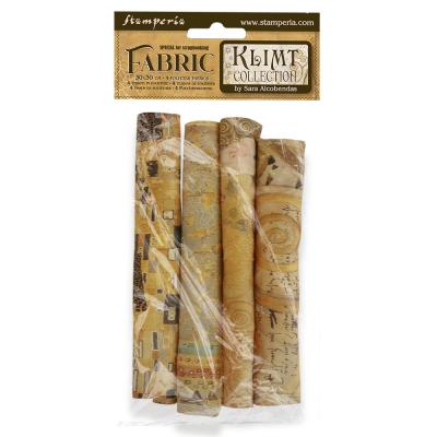 Stamperia Klimt - Fabric Sheets