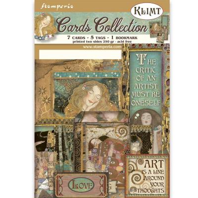 Stamperia Klimt Die Cuts - Cards Collection