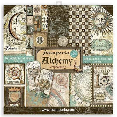 Stamperia Alchemy Designpapier - Paper Pack