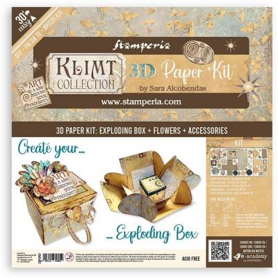 Stamperia Klimt Die Cuts - 3D Paper Kit