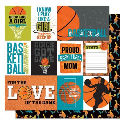 Photoplay MVP Basketball Designpapier - Girl Cut-Aparts