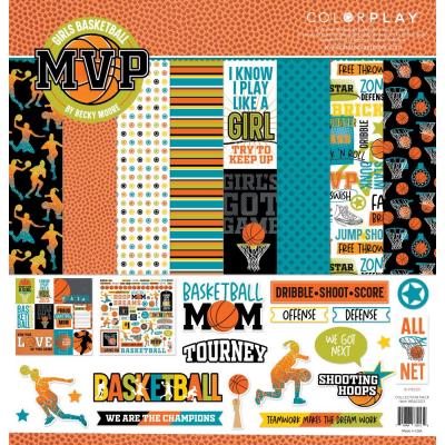 Photoplay MVP Basketball Designpapiere - Basketball Girls Collection Pack