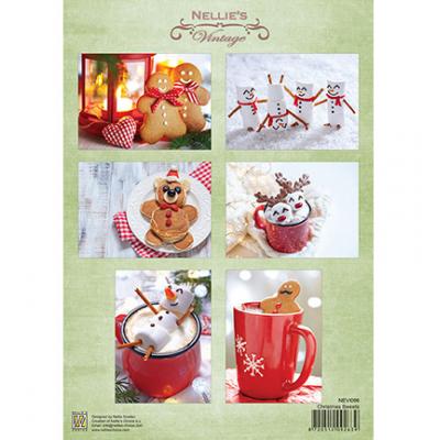 Nellie's Choice Decoupage Sheet - Christmas Sweets