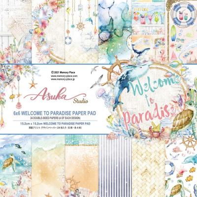 Asuka Studio Welcome To Paradise Designpapier - Paper Pack