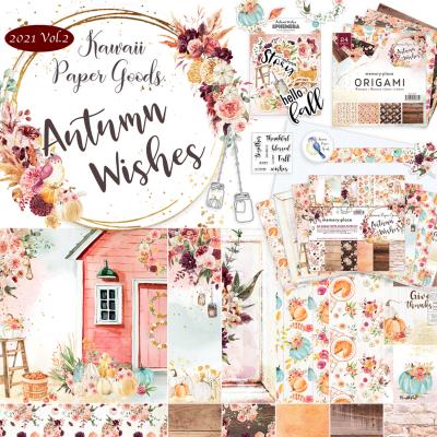 Asuka Studio Goods Autumn Wishes Designpapier - Bundle