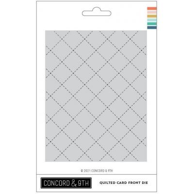 Concord & 9th Die - Quilted Card Front