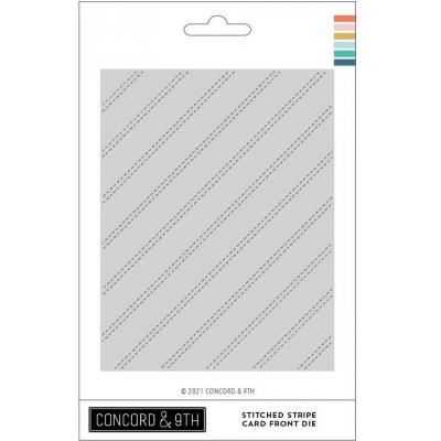 Concord & 9th Die - Stitched Stripe Card Front