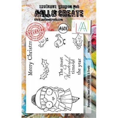 AALL & Create Clear Stamps Nr. 608 - Miss Merry