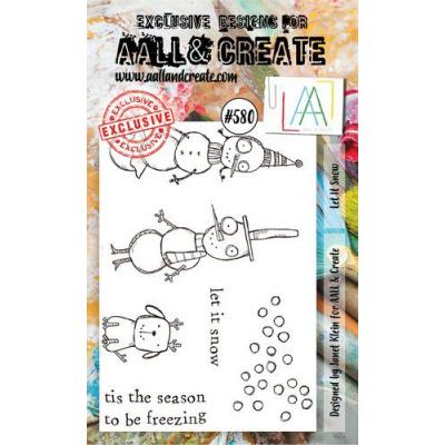 AALL & Create Clear Stamps Nr. 580 - Let It Snow