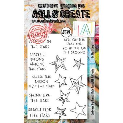 AALL & Create Clear Stamps Nr. 579 -  In The Stars