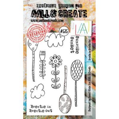 AALL & Create Clear Stamps Nr. 575 - Breathe In Breathe Out