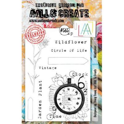 AALL & Create Clear Stamps Nr. 565 -  Wildflower