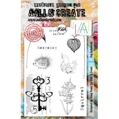 AALL & Create Clear Stamps Nr. 564 - Key Botanicals