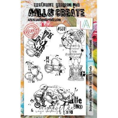 AALL & Create Clear Stamps Nr. 559 - Feathered Friends