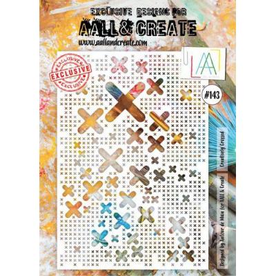 AALL & Create Stencil Nr. 143 - Creatively Crossed