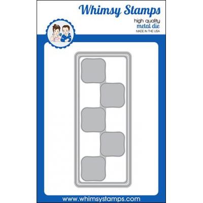 Whimsy Stamps Denise Lynn and Deb Davis Die Set - Slimline Window Tiles