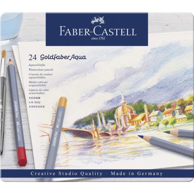 Faber Castell Goldfaber - Aqua Watercolour Pencil Tin